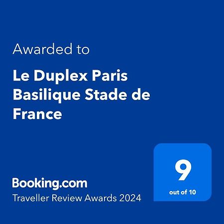 Apartamento Le Duplex Paris Basilique Stade De France Saint-Denis  Exterior foto